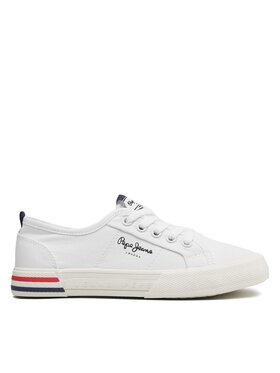 Pepe Jeans Кросівки Pepe Jeans Brady Basic G PGS30561 Білий