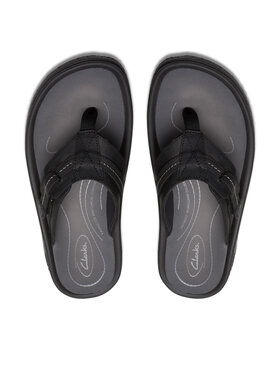 Clarks В'єтнамки Clarks Wesley Sun 26176988 Чорний