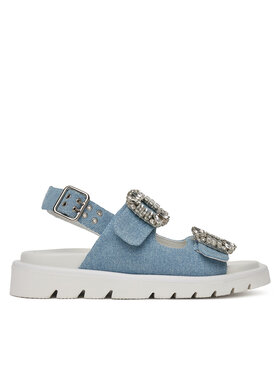 Eva Minge Sandále Eva Minge SNOWDROP-I75-563 Modrá