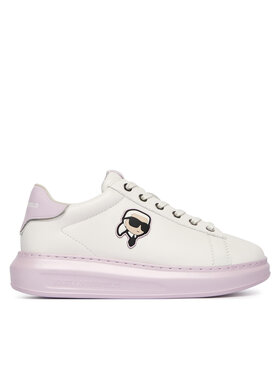 KARL LAGERFELD Sneakersy KARL LAGERFELD Kapri KL62530P Bílá