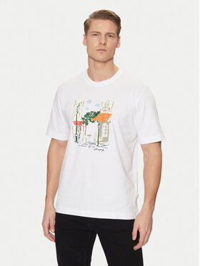 Jack & Jones Jack & Jones Футболка Machester 12273549 Білий Relaxed Fit