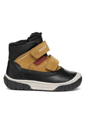 Geox Čižmy Geox B Omar Boy Wpf B462DC 022FU C9154 M Čierna