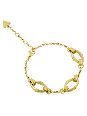 Guess Náramek Guess JUBB05 168JW Zlatá