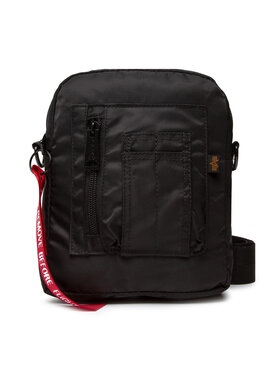 Alpha Industries Плоска сумка Alpha Industries Crew Carry Bag 196924 Чорний