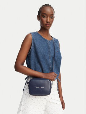 Tommy Jeans Handtasche Tommy Jeans Camera Bag AW0AW15029 Dunkelblau