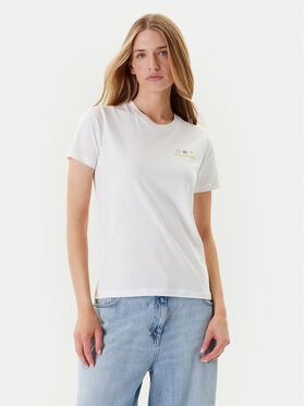 Converse Converse Футболка Sea 10027759-A01 Білий Regular Fit