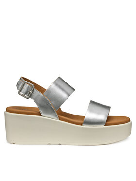 Geox Sandále Geox D Xand 2.2S D45M1A 000CF C1007 Strieborná