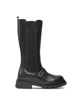 TWINSET Čižmy TWINSET Chelsea 242GCJ S Čierna