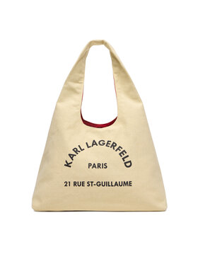 KARL LAGERFELD Kabelka KARL LAGERFELD B1W50015 Béžová