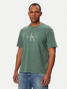 Calvin Klein Jeans Calvin Klein Jeans Camiseta SS 20S LV04RG832G Verde Regular Fit