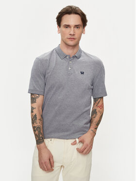 Wrangler Wrangler Поло Refined 112350390 Голубий Regular Fit