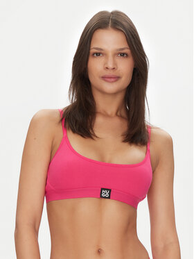 HUGO HUGO Бюстгальтер-топ Bralette Rib 50496811 Рожевий