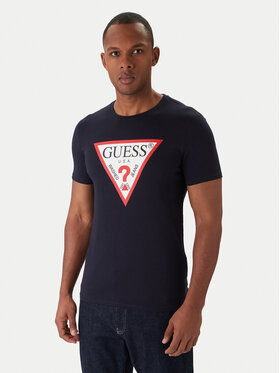 Guess Guess Футболка M2YI71 I3Z14 Cиній Slim Fit
