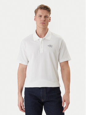 Calvin Klein Jeans Calvin Klein Jeans Polo Easy Monologo LV04RF209G Blanco Regular Fit