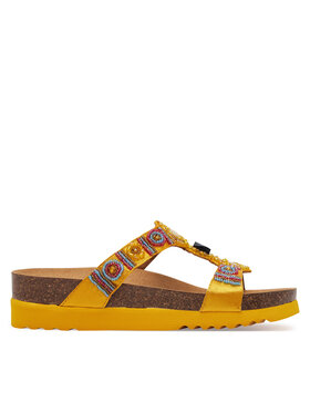 Scholl Šľapky Scholl New Bogota MF26607 2007 Oranžová