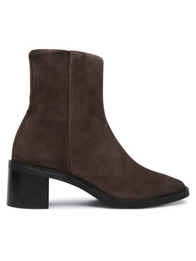 Calvin Klein Īsie zābaki Calvin Klein HW0HW02592 Brūns