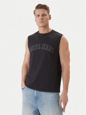 Guess Jeans Guess Jeans Tank top M6GPB2 K8FQ4 Μαύρο Regular Fit
