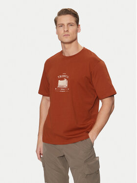 Jack & Jones Jack & Jones Marškinėliai Boston 12273400 Ruda Relaxed Fit