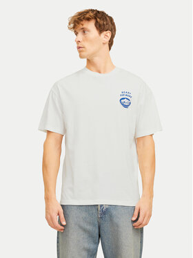 Jack & Jones Jack & Jones Футболка Charge 12269384 Білий Relaxed Fit
