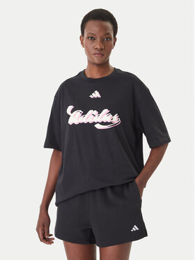 adidas adidas Camiseta House Of Tiro Graphic KB7170 Negro Oversize