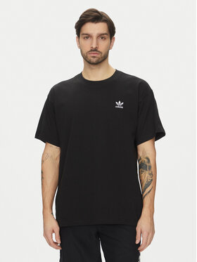 adidas adidas Póló Trefoil Essentials JD0349 Fekete Oversize