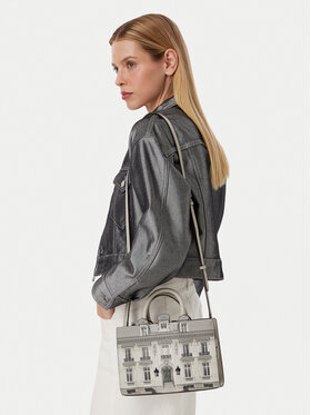 KARL LAGERFELD Handtasche KARL LAGERFELD A4W30310 Grau