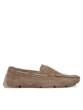 Calvin Klein Мокасини Calvin Klein Driver Boat Su HM0HM02084 Бежов
