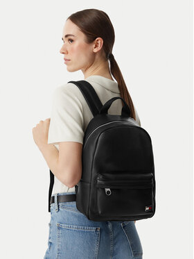 Tommy Jeans Rucsac Tommy Jeans Tjw Daily Elevated Backpack AW0AW19043 Negru