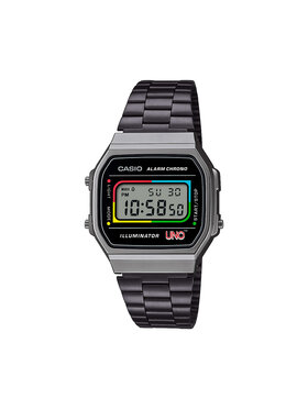Casio Hodinky Casio Vintage Maxi X Uno™ A168WEUC-1AER Černá