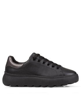 Geox Sneakersy Geox D Spherica EC4.1 D45TCD 085NF C9B1G Černá