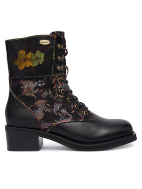 Laura Vita Kotníková obuv Laura Vita Ihclemo 03 Černá