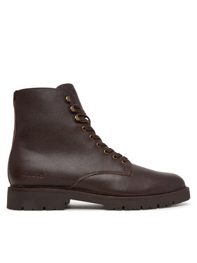 Guess Schnürschuhe Guess FMFBRA LEA11 Dunkelbraun