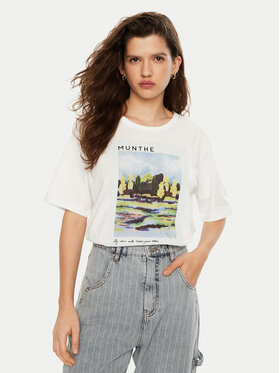 Munthe Munthe Футболка Silane 244110024460 Білий Regular Fit
