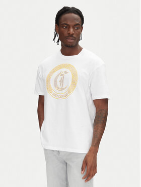 Just Cavalli Just Cavalli Футболка 78OAHE22 Білий Regular Fit