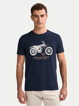 Petrol Industries Petrol Industries Camiseta M-1050-TSR707 Azul marino Regular Fit