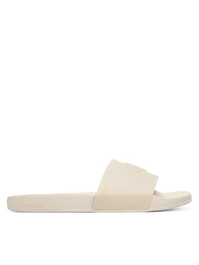 Calvin Klein Pantoletten Calvin Klein Ess Slide Tpu HW0HW02959 Creme