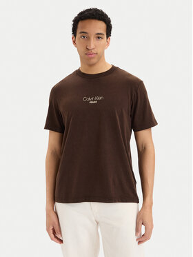 Calvin Klein Jeans Calvin Klein Jeans Camiseta LV04RB824G Marrón oscuro Regular Fit