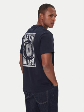 Mustang Mustang Camiseta Akron 1016869 Azul marino Relaxed Fit