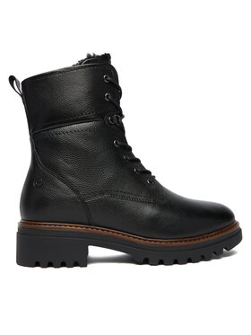 Tamaris Šnurovacia obuv Tamaris 1-26285-45 Čierna