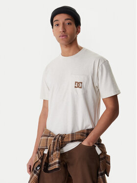 DC Shoes DC Shoes Футболка Star Pocket ADYZT05377 Бежевий Regular Fit