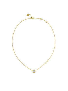 Guess Naszyjnik Guess JUBN04 652JW Złoty