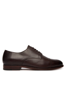Polo Ralph Lauren Обувки Polo Ralph Lauren Owen Captoe 811P15885002 Тъмнокафяв