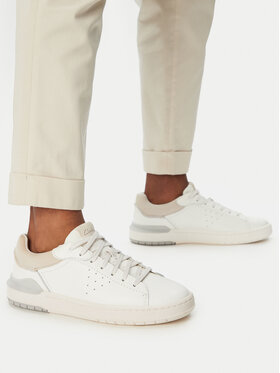 Clarks Снікерcи Clarks Courtlite2 Run 26181325 Білий