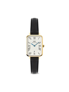 Daniel Wellington Hodinky Daniel Wellington Quadro Roman Numerals Date DW00100865 Čierna