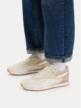 Reebok Sneakersy Reebok EO-CLASSIC LEATHER 100260988 Beżowy jasny