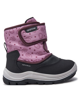 Geox Schneeschuhe Geox B Flanfil Girl B Abx B263WG 0BCMN C0724 M Schwarz