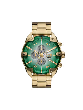 Diesel Hodinky Diesel Spiked DZ4685 Zlatá