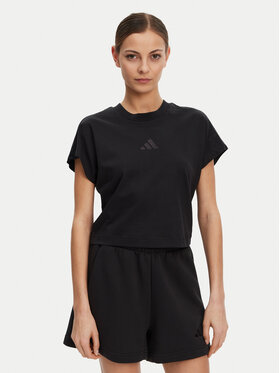 adidas adidas Футболка ALL SZN JJ1235 Чорний Regular Fit