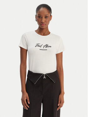 Patrizia Pepe Patrizia Pepe Camiseta 8M1807/J051-W146 Blanco Regular Fit