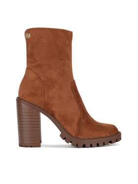Nine West Škornji Nine West WFA2947-1 Rjava